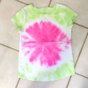 Watermelon t-shirt Tiedye